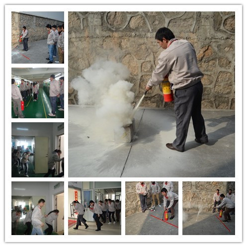 HJC黄金城电机消防演习